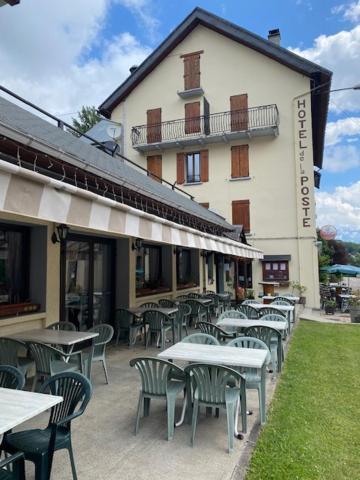 Hotel Restaurant De La Poste Saint-Colomban-des-Villards Kültér fotó